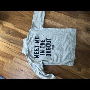 New York Yankees Victoria secret pink quarter zip